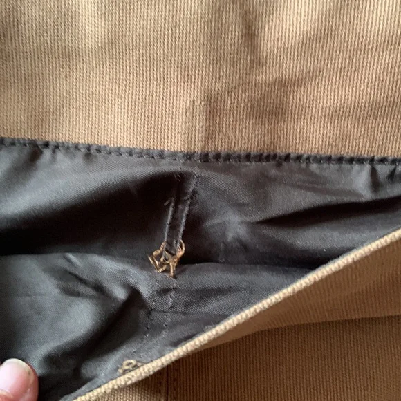 David Bitton BUFFALO laptop messenger bag tan canvas brown trim - Picture 3 of 10